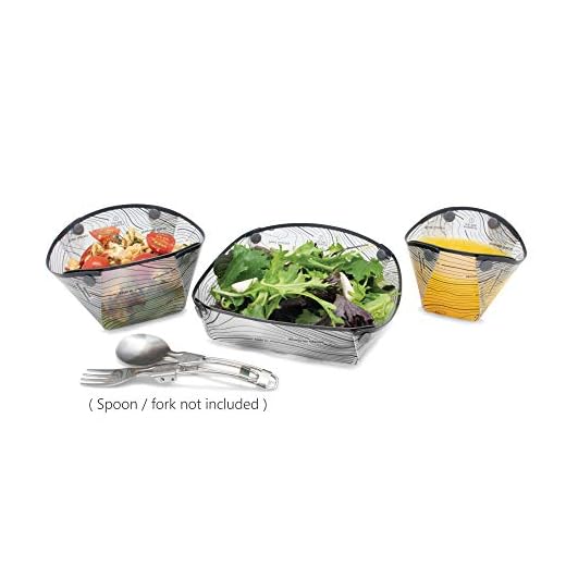 Fozzils Snapfold™ Solo Pack (Cup, Bowl, Dish) – Mist (New topo Design)