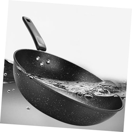Wok pequeño antiadherente de piedra Maifan STOBAZA miniatura 7