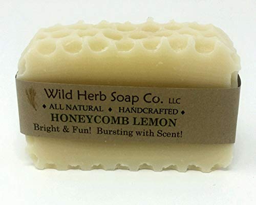Wild Herb Honeycomb Lemon Natural Soap Bar