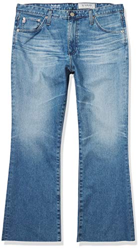 AG Adriano Goldschmied Women's Jodi HIGH-Rise Slim FIT Flare Leg Crop Jean, 12 Years Waves, 25