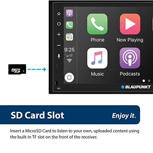 Blaupunkt Compatible With Apple Carplay And Android Auto Car Stereo Denver Bpa799Play Receiver With 6.8" Touch Screen Display Am/Fm/Bt/Usb/Aux #TOP2