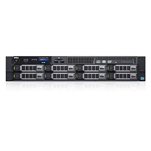 Dell PowerEdge R730 8 x 3.5 Hot Plug 2X E5-2630 V3 Eight Core 2.4Ghz 16GB 2X 2TB SAS H730 (Renewed)