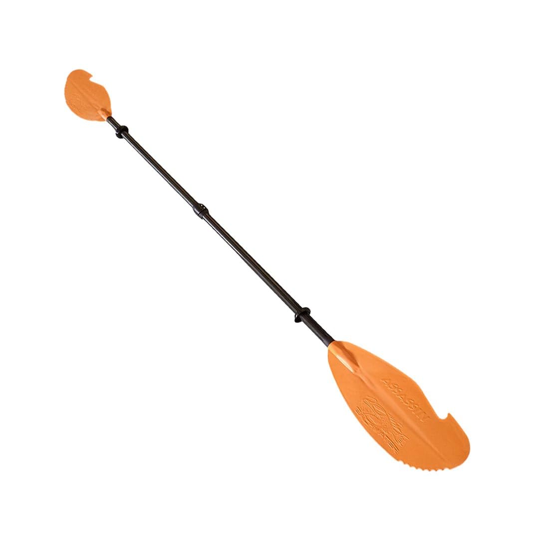 Backwater Assassin Carbon Fiber Hybrid Paddle - Orange, 250-260cm