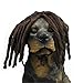 Drasawee Pet Supplies -Dog Costumes Brown Dreadlock Extension Synthetic Hair Pet Dog Cat Wigs