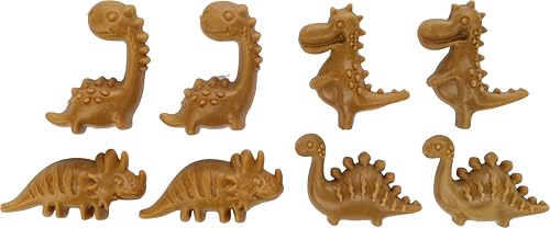 Flamingo Leckerli Hund – Veggie Dino mit Ananas groß – 120g – glutenfrei – kalorienarm – Zahnpflege Snack