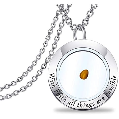 ENSIANTH With Faith All Things Are Possible (Mustard Seed Necklace) Cover