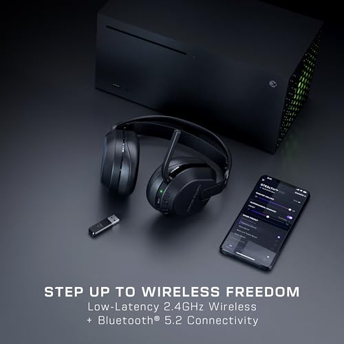 Miniatura 2 de Turtle Beach Stealth 500 Negro Xbox Auriculares de Juego inalámbricos con 40hr Batería y Bluetooth para Xbox Series X|S y Xbox One