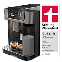 Grundig KVA 8230 Kaffeevollautomat | 18 Kaffeespezialitäten inkl. Cold Brew, 13-Stufiges Mahlwerk & Milchschäumer | 1350 W, 19 Bar – Ansicht 2