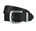 MUSTANG Herren Ledergürtel MG2003R01Z Jeansgürtel Echt Leder 35mm Gürtelbreite LEATHER BELT 115 120 125 130 cm Gürtellänge Braun Schwarz, Farbe:Schwarz (791), Größe:130cm