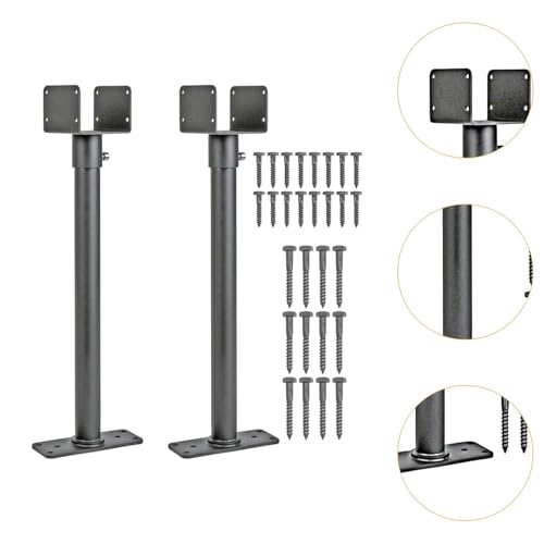 Pergola élévateur de toit support rotatif horizontal kit robuste en acier - 7