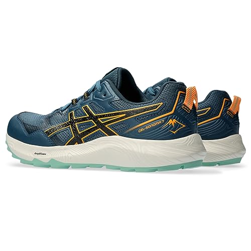 ASICS Tênis de corrida masculino Gel-Sonoma 7, Azul magnético/preto, 39