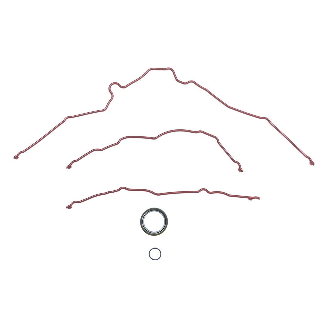 1X Engine Timing Cover Gasket Set Replacement for Ford GT 2005 2006 for Ford Mustang 2012 2013 2014 2007 2008 2009 2010 2011 for Lincoln Navigator 2004 2003