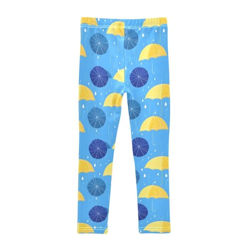 Blue Umbrella Girls Leggings Soft Stretch Workout Yoga Dance Pants for Kids Casual Tights2