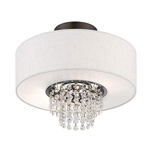 Image of Livex Lighting 51095-92 2 Light Ceiling Mount