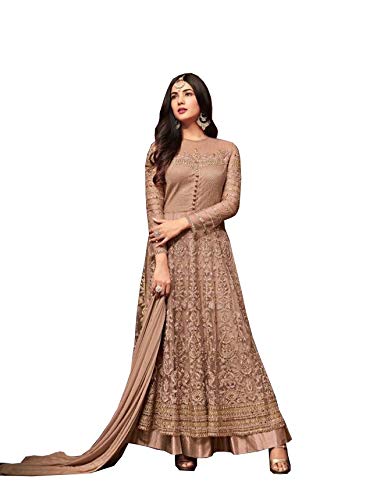 Rahi Fashion Glorious green Embroidered Abaya Style Anarkali Suit