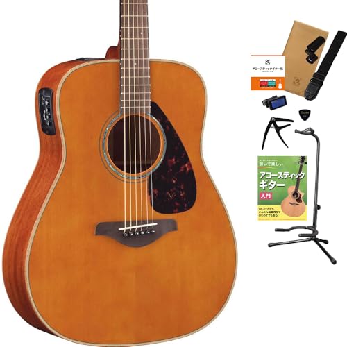 Amazon | YAMAHA FGX865 T アコースティックギター 教本付き