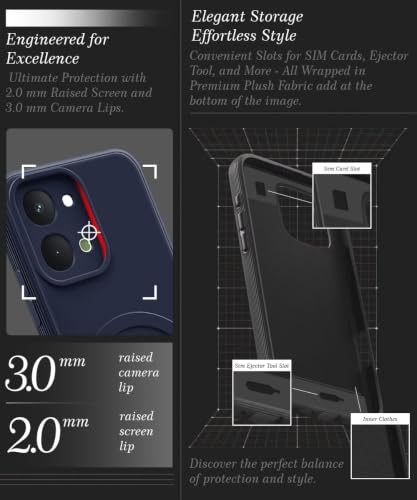 Image of WOW IMAGINE Back Case Cover for iQOO Z11x | Vivo T5x 5G | Soft Matte Silicone Case| Slim Fit & Shockproof | Camera Protection Bumper Cover (Blue)