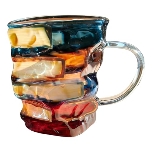 Oggetto ricordo emotivo: questa tazza da caffè in vetro si distingue come un oggetto da collezione per gli appassionati di letteratura, la tazza da caffè in vetro trasmette profondo affetto mentre la rende una selezione amata per la festa del papà per celebrare legami e momenti condivisi davanti al caffè