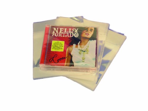 CD Schutzhüllen Box Verschluss Protected (100 Stück)