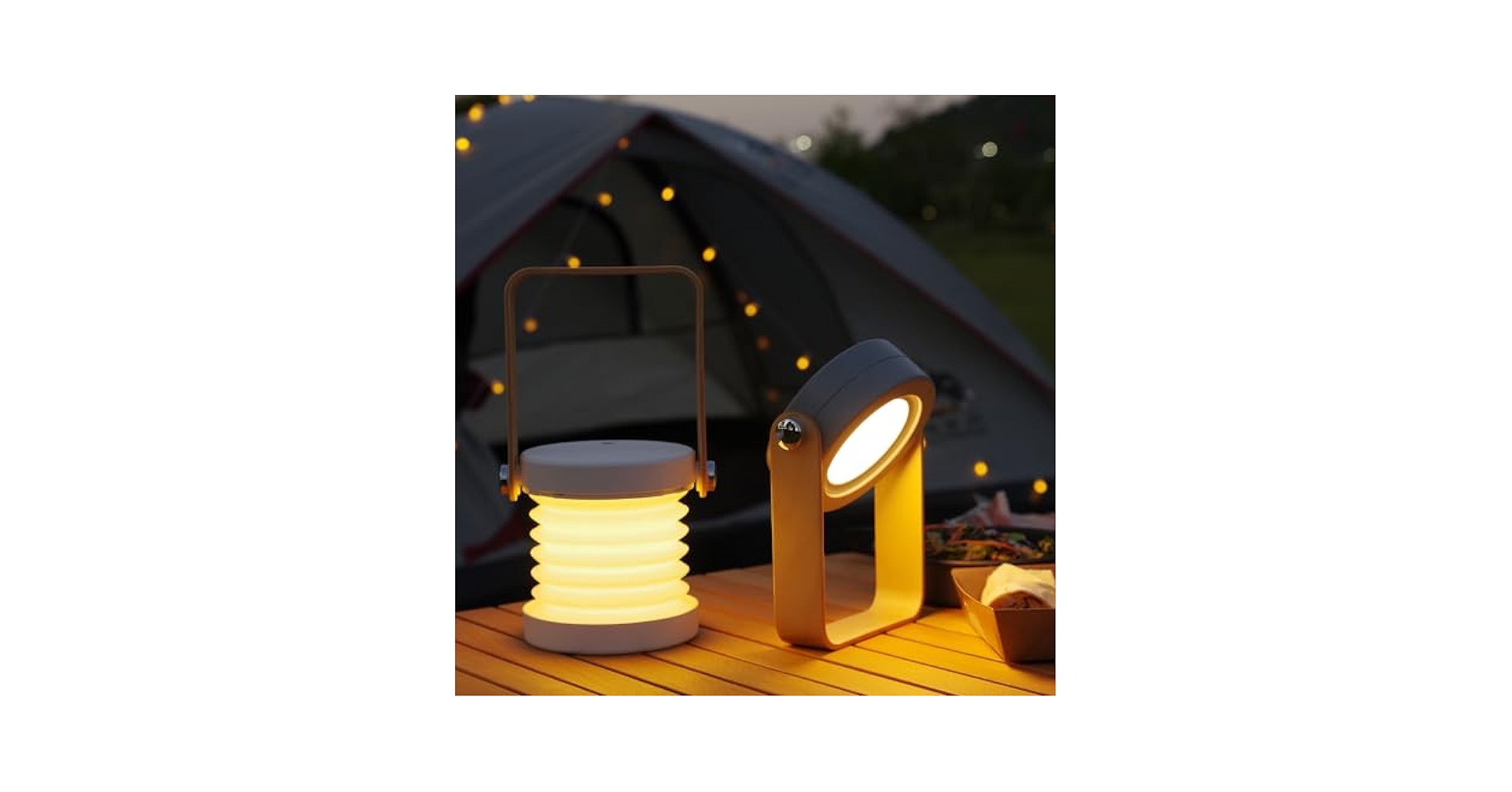 (未使用･未開封品)　Tmvel Flex Camping Lantern Collapsible Flashlight Led Lantern - Light Weight - Portable by Tmvel df5ndr3 Amazon.com: Collapsible LED Lantern / 3 Pack : Sports & Outdoors
