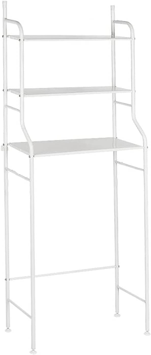 Scaffali da bagno salvaspazio forati per lavatrice