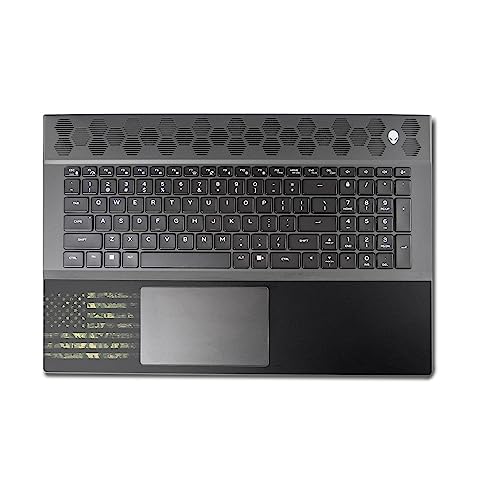Image of MightySkins Skin Compatible with Alienware M18 R1 (2023) Full Wrap Kit - American Camo | Protective, Durable, and Unique Vinyl Decal wrap Cover | Easy to Apply & Change Styles | Made in The USA