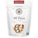 King Arthur 00 Pizza Flour: Premium Non-GMO American Wheat for Perfect Neapolitan-Style Crust - Finely Milled for Authentic Italian Pizza at Home - Ideal for Crispy, Chewy Pizzas (3 lbs)
