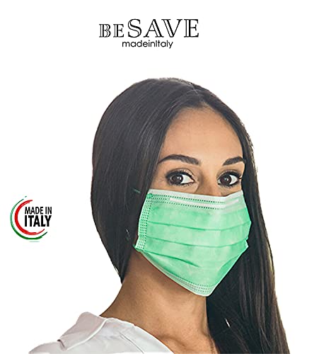 BESAVE TWO FLUO Maschera Facciale Confezione 10