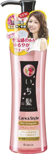 Kracie Ichikami Care & Style Jelly for Wavy Hair 150g