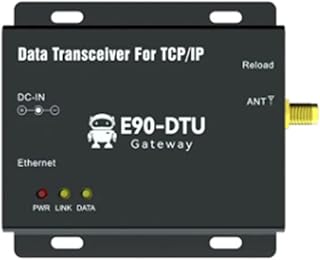 Evenden 1 Pcs Module Transparent Module Transmission Module E90-DTU(900SL30-ETH) LoRa 868MHz 915MHz 30DBm SX1268 Ethernet Wireless Modem