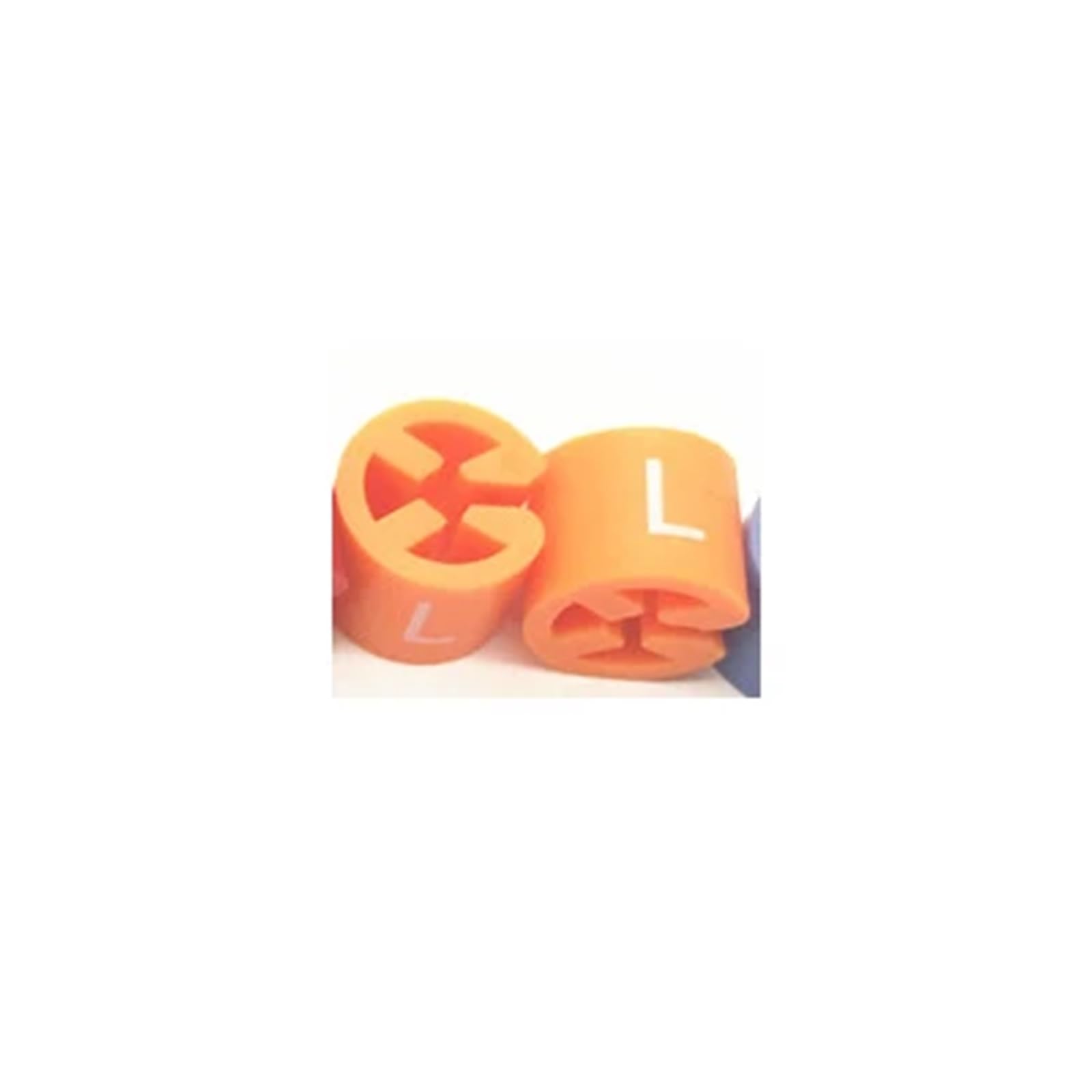 Clothes Hanger Size Markers 200PCS/BAG Plastic Size Markers for Hanger Tags Cube Clothes Hanger Accessories Snap-on Label Marked Circle Marker(L)