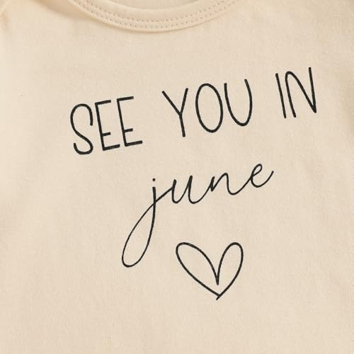 Image of woshilaocai Baby Announcement Bodysuit Pregnancy Reveal for Family | Pregnancy Reveal Ideas&New Baby Surprise for Grandparents, Husband, Aunt, Uncle, Gender Natural Romper, Funny Announcement