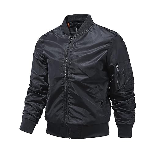Manteau coupe-vent homme EsUkar idéal pour le baseball et les sports de plein air