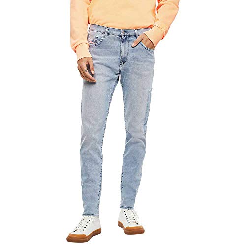 Diesel D- strukt L.32 Jeans, 01 Blue Denim, 36 Homme