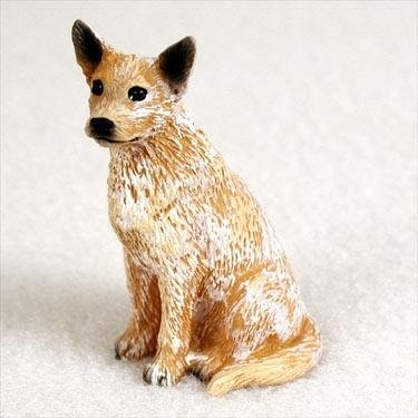 Conversation Concepts Australian Cattle Dog Miniature Figurine - Red