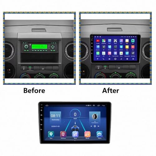 Pantalla multimedia con Android Auto inalámbrico para viajar en tu Chevrolet Spark 2