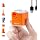 Portable Air Pump for Inflatables, 2400mAh Ultra Powerful Mini Air Mattress Pump with Camping Light, 4.5kPa Electric Air Pump