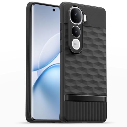 Image of amazon basics Shockproof Case for Vivo Y400 Pro 5G | Full Camera Protection | TPU Flexible Back Cover for Vivo Y400 Pro 5G (Matte Black)