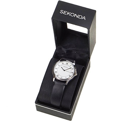 Sekonda 3022 – Wristwatch Men's, Synthetic Strap in Black