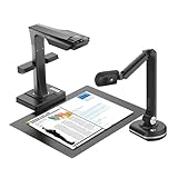 ET25 Pro Smart Book Scanner by 'Czur + JoyUsing V500S Document Camera Bundle – Library Digitalization Kit for Schools, Classroom, Offices, Educators & Archives