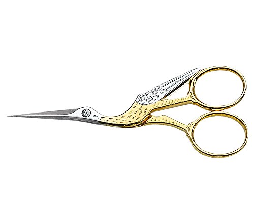 POMONI Schere, Storchenschere Gesamtlänge 11cm, Mehrfarbig, 11 cm