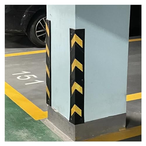 Protections d'angle en caoutchouc pour garage et parking