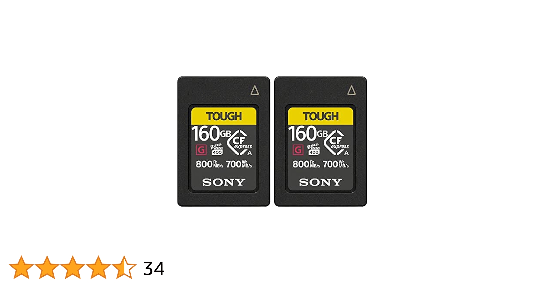 Amazon | Sony CFexpress Type A 160GB メモリーカード (2パック