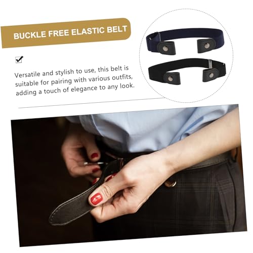 TOYANDONA Adjustable Faux Leather Belt for Women Denim Belt Stretch Women's for Jeans3