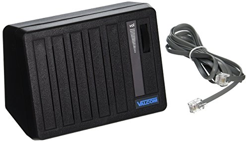Valcom V-763-BK NERO altoparlante – Altoparlanti (1-voie, 1.0 canali, con filo, RJ-11, 220 – 10000 Hz, Nero)