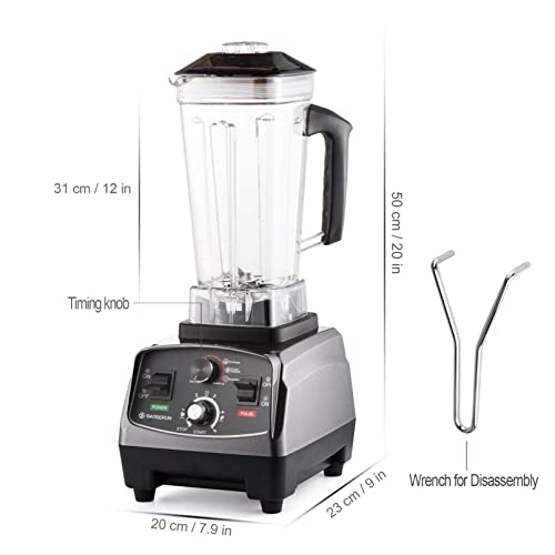 Bateerun HD-2A00 Blender Professional Countertop Blender, 2200W High Speed Smoothie Blender thumb #5
