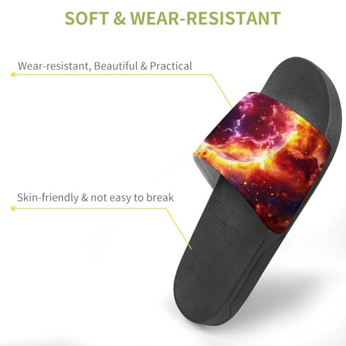 Constellation Pillar of Creation Non Slip Slides Sandals for Women Men Quick Drying Shower Shoes for Bathroom Pool Beach3