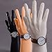 Tkidplw Male Hand Model Props Vinyls Hollow Matte Hard Men's Watch Rings Industrial Labor Insurance Gloves Male Props