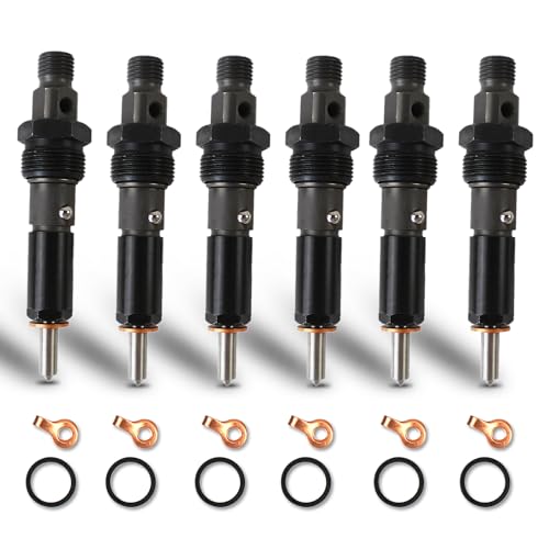 Pangolin KDAL59P6 3283562 Fuel Injector 6Pcs For Cummins 5.9L Nozzle Holder P7100 Aftermarket Parts cover