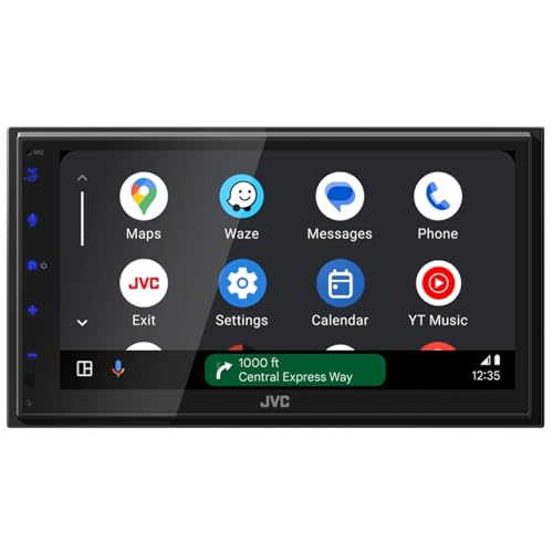 JVC KW-M595BT Doble DIN Pantalla táctil 6.8 pulg Bluetooth miniatura 4